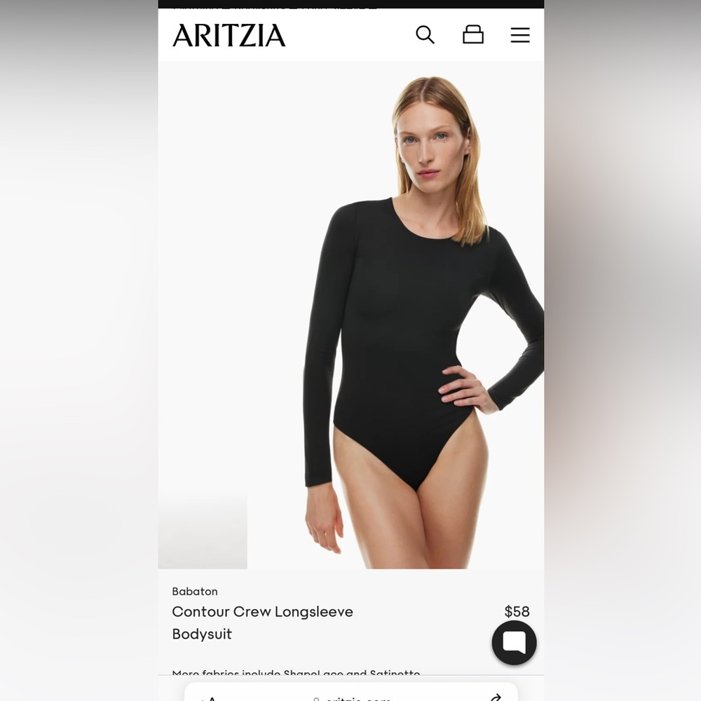 Black bodysuit from Arita